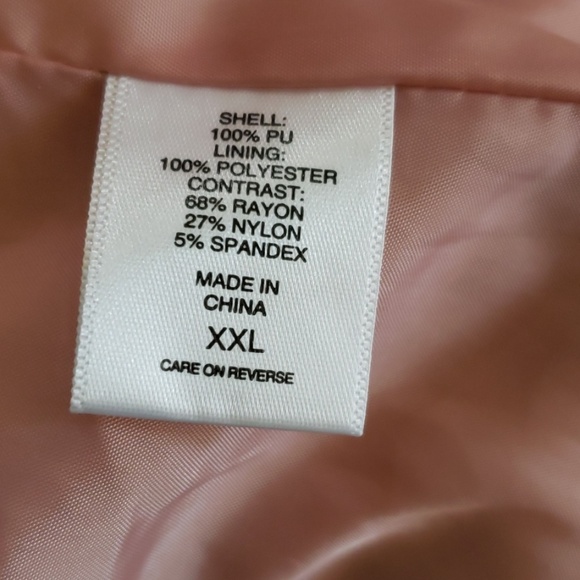 New York & Company Faux leather jacket - Picture 7 of 7